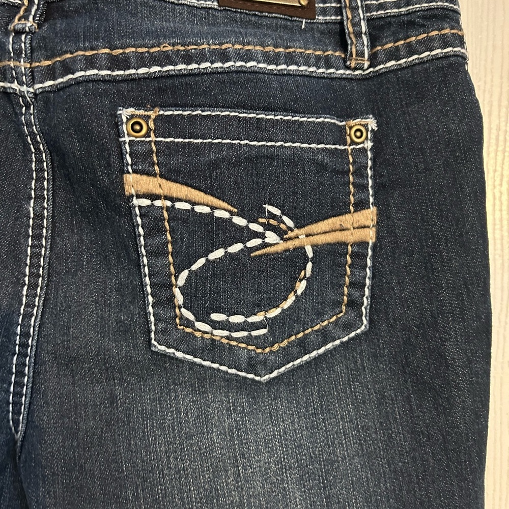 Earl Jeans | NWT Dark Blue Denim Shorts Size 6 - Picture 5 of 8